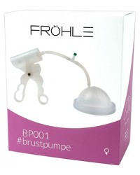 Fröhle: BP001 Brustpumpe Solo A-Cup, transparent